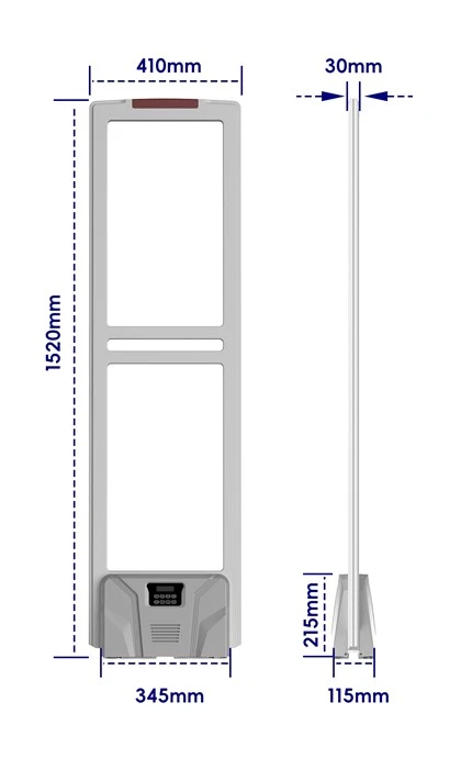 System Ddiogelwch EAS a label 58Khz DR